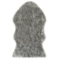 thumbnail image 2 of Safavieh Faux Sheep Skin Lucius Animal Area Rug, Dark Gray, 3' x 5', 2 of 12