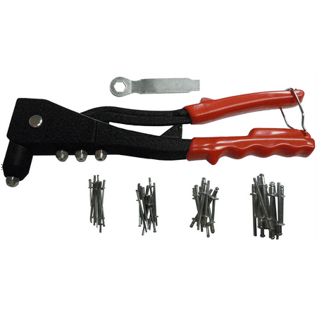 S&G Tool Aid 19200 - Heavy Duty Hand Riveter Kit with 40 Rivets