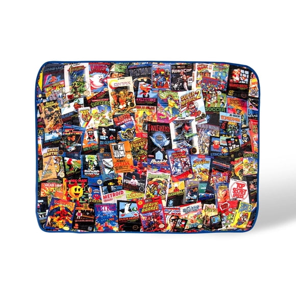 Throw Blanket Toynk Armageddon Retro Videojuegos de 8 bits, forro polar