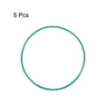 thumbnail image 2 of Fluorine Rubber O Rings, 77mm OD, 73.2mm Inner Diameter, 1.9mm Width, Seal Gasket Green 5 Pcs, 2 of 4