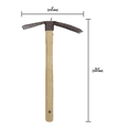thumbnail image 5 of Zenport J6-07 Hoe and Fork Combo Tool, Beige, 5 of 5