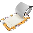 thumbnail image 2 of Square 2Pack PU Leather Lucky Cats Fish Cruise Luggage Tag with Privacy Cover and Name ID Tag for Travel Handbags Backpacks Luggage Tags, 2 of 6