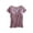 Purple, variant on Ohufall Women Short Sleeve Maternity Pajamas Nursing Tops Summer Loose Fit Comfy Pregnancy T Shirts Casual Solid Color Modal Breastfeeding Tees
