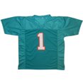 thumbnail image 4 of Tua Tagovailoa Autographed Miami (Teal #1) Custom Jersey - Beckett, 4 of 4