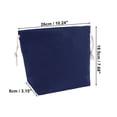 thumbnail image 2 of Bolsa de Maquillaje Pequeña con Cuerda para Mujeres para Actividades al Aire Libre Viajes Vacaciones Lona Azul Marino-M, 2 of 3