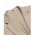 thumbnail image 5 of COOFANDY Men's Lightweight Two Button Knit Blazer - Casual Sport Coats Suit Jacket, 5 of 6