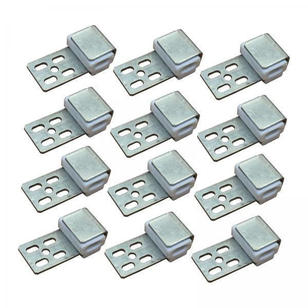 yuksok 2x12Pcs Sofa Spring Clips Repair Parts Hardware Accessories for Sofa Chair Bed