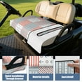 thumbnail image 4 of Low-Maintenance Golf Cart Seat Cover 51" x 31", Easy Clean Microfiber Towel for EZGO, Yamaha, Club Car Seats, 4 of 8