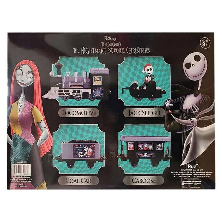 The shops Nightmare Before Christmas Jack Skellington Holiday Express 12Pc Train Set