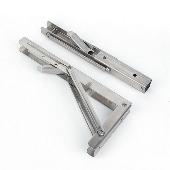Soporte plegable de acero inoxidable, soporte de trípode engrosado, tablero de capas, soporte móvil para colgar en la pared