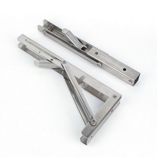 Soporte plegable de acero inoxidable, soporte de trípode engrosado, tablero de capas, soporte móvil para colgar en la pared