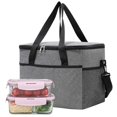 thumbnail image 2 of 22L Insulated Lunch Bag for Men Women Large Lunchbox with Adjustable Shoulder Strap for Office Picnic or Travel, 2 of 5