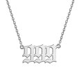 thumbnail image 1 of Numéro d'Ange Collier Argent/or Numérologie en Acier Inoxydable Bijoux, 1 of 1