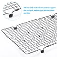thumbnail image 5 of REGALWOVEN Kitchen Sink Rack Feet, Rubber Square Sink Protector Feet with Bumpers Cover Black 19 x 18 mm, 5 of 6