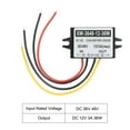 thumbnail image 3 of DC36V 48V to DC 12V 3A 36W Power Converter Regulator Plastic for LED System, 3 of 6