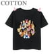 thumbnail image 4 of Camiseta de algodón de varios estilos con estampado de dibujos animados para niños de Disney, de manga corta, con estampado de princesas animadas de verano, 4 of 5