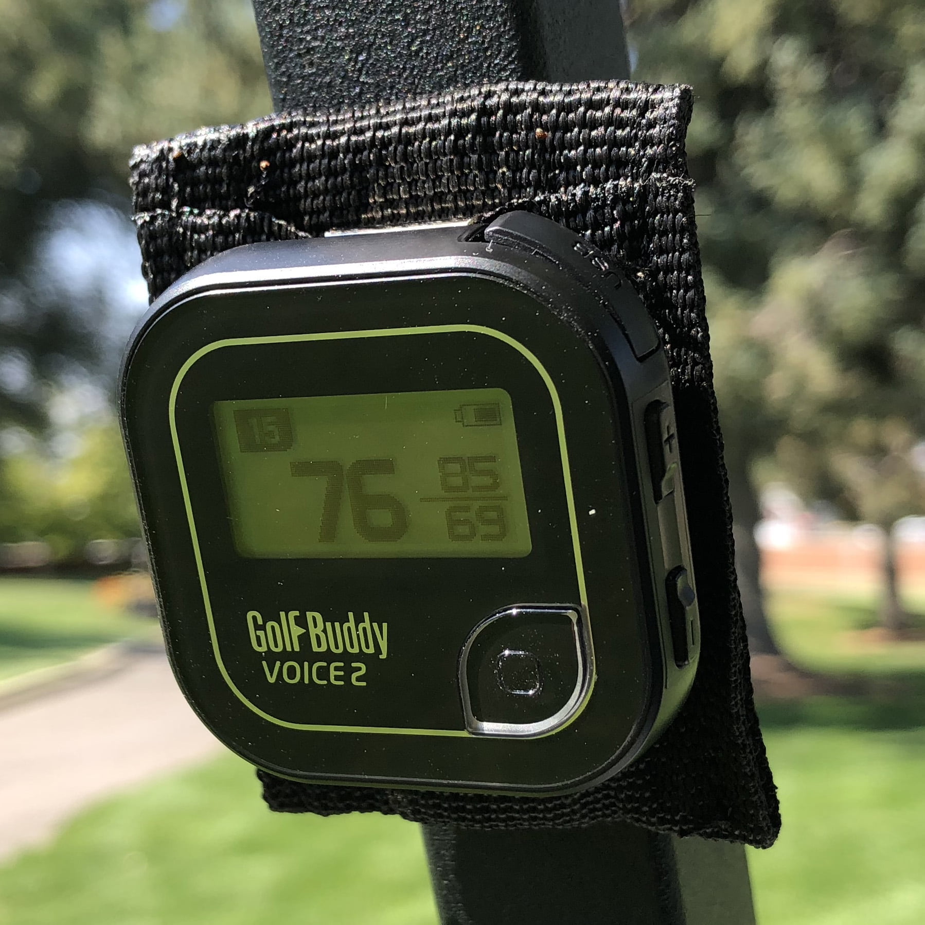Bushwhacker GPS Mount for Golf Cart Railing Fits Most GPS's