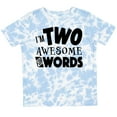 thumbnail image 3 of Inktastic I'm Two Awesome for Words 2nd Birthday Boys or Girls Toddler T-Shirt, 3 of 5