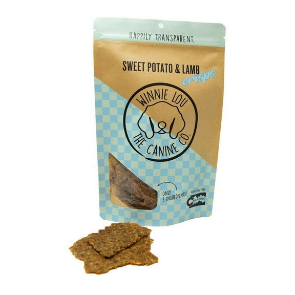 (Price/CASE)Winnie Lou Sweet Potato & Lamb Crisps 6/2.5oz, 860605
