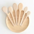 thumbnail image 3 of Joernso 5Pcs Wooden Handmade Long Handle Eating Cooking Soup Spoons Kitchen Utensil, 3 of 8