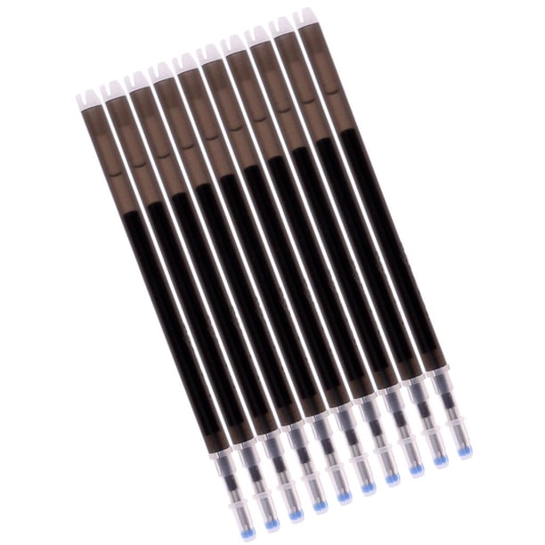 10 Piezas Surtidas de Bolígrafos de Borrado de Calor Gloria Kits de Decoración de Tela de Temporal Negro Pluma de borrado de calor