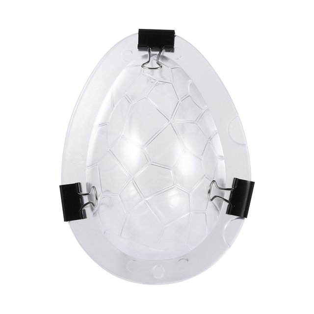 Herramienta para hornear en 3D para cocina, molde de chocolate agrietado para decoraciones de huevos de Pascua