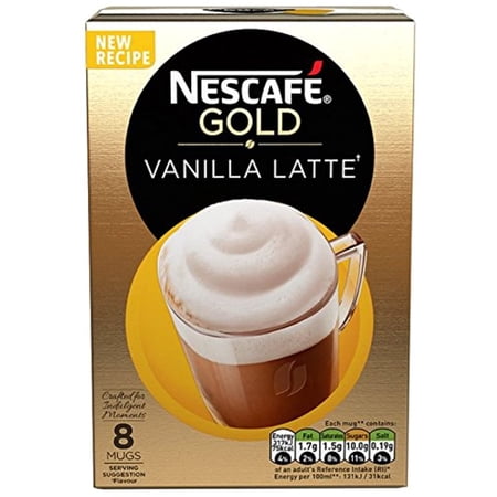 Nescafe Gold Vanilla Latte 8 Sachets