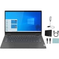 thumbnail image 1 of Pre-Owned Lenovo Ideapad Flex 5i 14" FHD 2-in-1 Touchscreen Laptop, Intel Core i3-1115G4, 4GB RAM, 256GB SSD, Graphite Gray, Fingerprint Reader, Windows 10 Home + Mazepoly Accessories, 1 of 4
