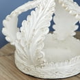 thumbnail image 6 of DecMode 16"W, 21"H Resin Country Crown Sculpture, White, 6 of 11