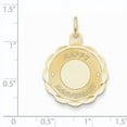 thumbnail image 3 of 14k Yellow Gold HAPPY ANNIVERSARY Charm Pendant, 3 of 4