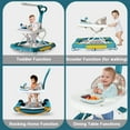 thumbnail image 2 of HAOUUCYIN Baby Walker, 6-in-1 Multi-functional Foldable Push Walker, 6-24 Months, Green, 2 of 10