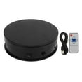 thumbnail image 2 of Electric Turntable, 360 Degree Photography Turntable Display Stand With Remote Control, 15cm Motorized Rotating Display Stand Low Noise For Products Display, Live Video Show, 2 of 8