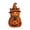 B_1pc, variant on PLLFRLRT Cute Witch Hat Ornaments Halloween Decorations Indoor Home Decor Tabletop Ornaments Vintage Decors