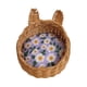 thumbnail image 2 of Accesorios para escenas de perreras a escala 1:12, regalos de cumpleaños, pasatiempos, decoración de casas de muñecas, gatos y perros. Flor picada ligera, 2 of 9