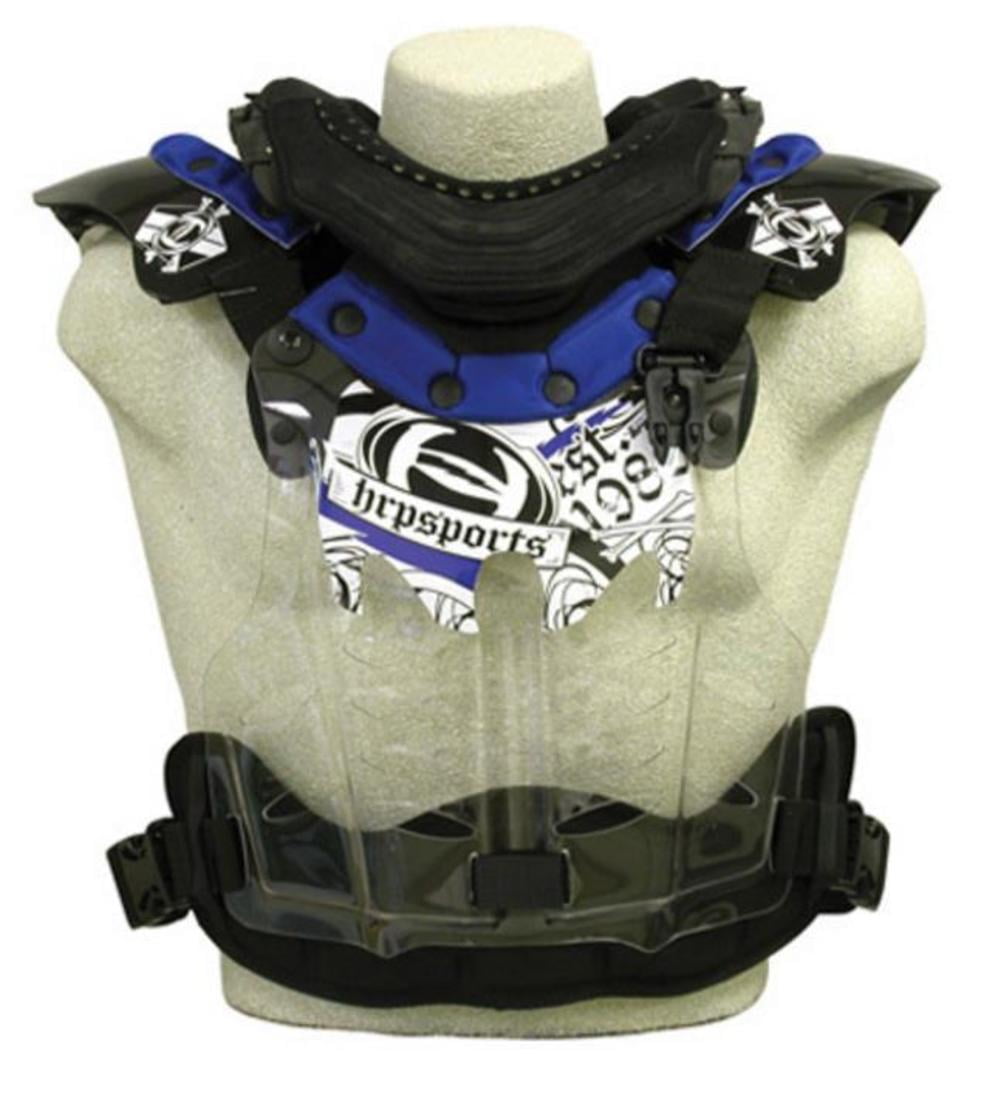 HRP Sports FlakJak LT IMS Chest Protector (Medium, Blue)