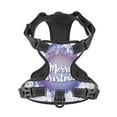 thumbnail image 4 of Lsque Round Snow Merry Christmas Dog Harness, No-Pull Pet Harness with 2 Leash Clips, Adjustable Soft Padded Dog Vest with Easy Control Handle for Large Dogs-Large, 4 of 9