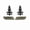 SET, variant on Front Bumper Headlight Washer Spray Nozzle Jet Cover Cap For Toyota RAV4 RAV 4 2005-2008 85045-42010-A0 85044-42050-A0