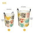 thumbnail image 5 of Daiia Vintage Cup Round Laundry Basket with Handles Thickened Waterproof Circular hamper,Dirty Clothes Storage Basket for Bedroom,Bathroom,College Dorm-Medium, 5 of 8