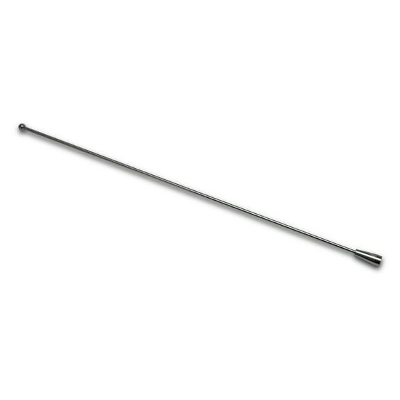 Steadfast Auto Ford Truck and SUV 14 Inch Fixed Mast Antenna - Chrome - F-150 F-Series Ranger Explorer