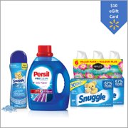 Free $10 Gift Card with Persil, Snuggle, and Renuzit Back to School Bundle
