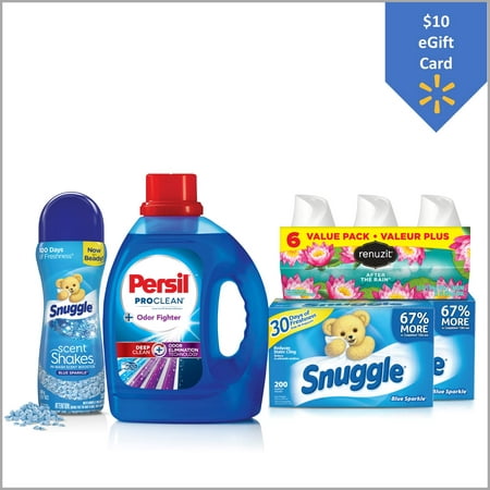 Free $10 Gift Card with Persil, Snuggle, and Renuzit Back to School