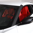 thumbnail image 3 of TINKI Real Carbon Fiber Windshield Pillar Trim Compatible with Chevrolet Corvette C8 2020-2023, Exterior Window A-Pillar Panel Trim Cover Accessories, 3 of 11