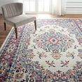 thumbnail image 3 of Home Dynamix Premium Sakarya Traditional Medallion Area Rug, Ivory/Red, 7'9"x10'8", 3 of 6