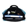 thumbnail image 5 of FORMRS 16" Laptop Bag Carrying Sleeve Case with Handle Travel Shoulder Briefcase, Green Watercolor Ocean Waves, 5 of 8