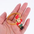 thumbnail image 3 of FELTECHELECTR 4 hebillas para servilletas de cascanueces para fiestas navideñas, anillos para servilletas de mesa de comedor, 3 of 4