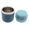 thumbnail image 1 of Thermal Food Jar, Multipurpose Hot Food Lunch Container Stainless Steel 2 in 1 with Top Snack Container for School for Travel, 1 of 7