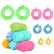 thumbnail image 1 of Kits para hacer pompones, tejedor de bolas de pelusa de colores, hilo de lana de 6 colores, regalos artesanales para tejer, 1 of 12