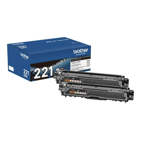 BRO TN221 BLK 2PACK - FRENCH