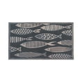 thumbnail image 1 of A1 Home Collections A1HCRB6131 Scaled Rubber Pin Doormat, 18"X 30", Nautical Fish, 1 of 1