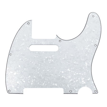 Telecaster Thinline Pickguard - 920D CS White Pearl 3 Ply Pickguard for Fender Telecaster Tele CNC Precision Cut